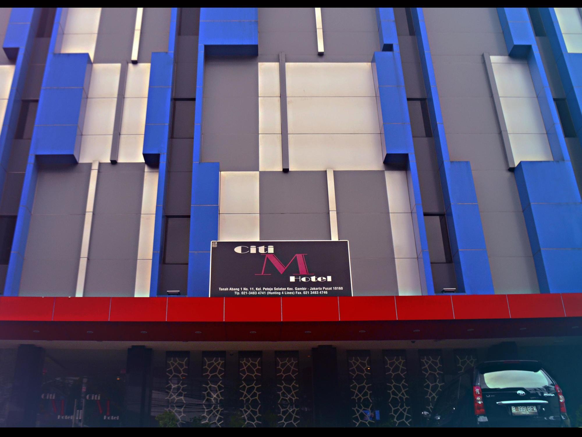 甘比花旗m酒店 雅加达 外观 照片